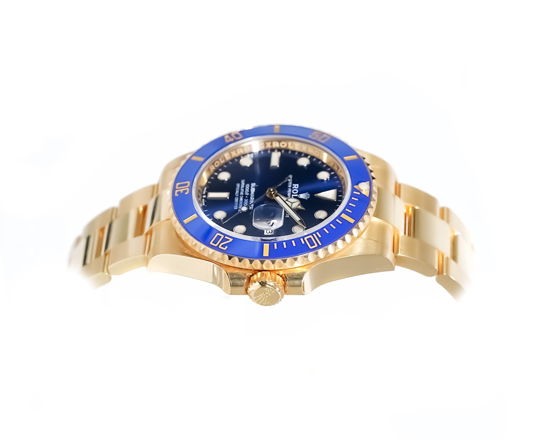 Rolex Submariner Blue Dial Yellow Gold 41mm 126618LB - Mr. Alex Jewelry