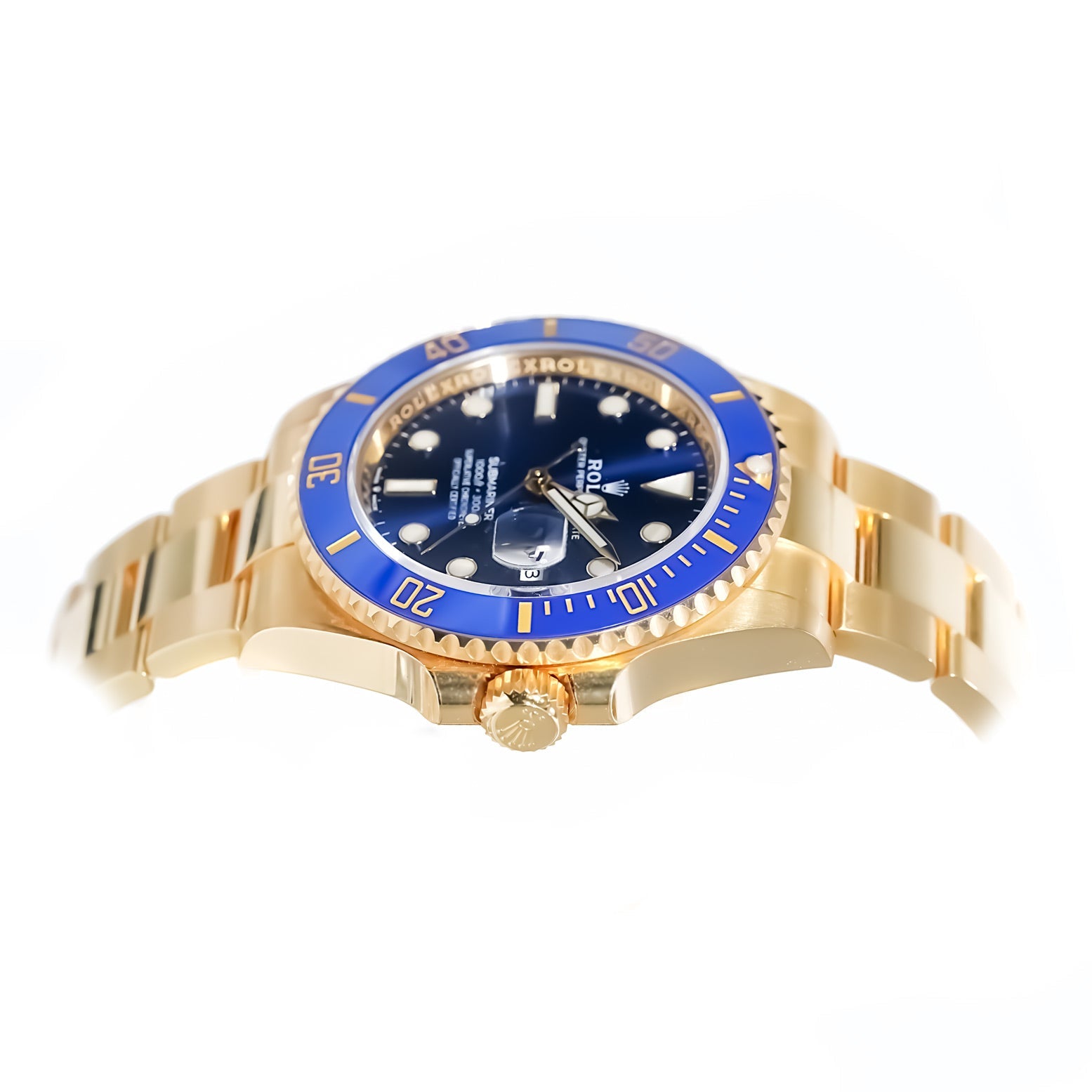 Rolex Submariner Blue Dial Yellow Gold 41mm 126618LB - Mr. Alex Jewelry
