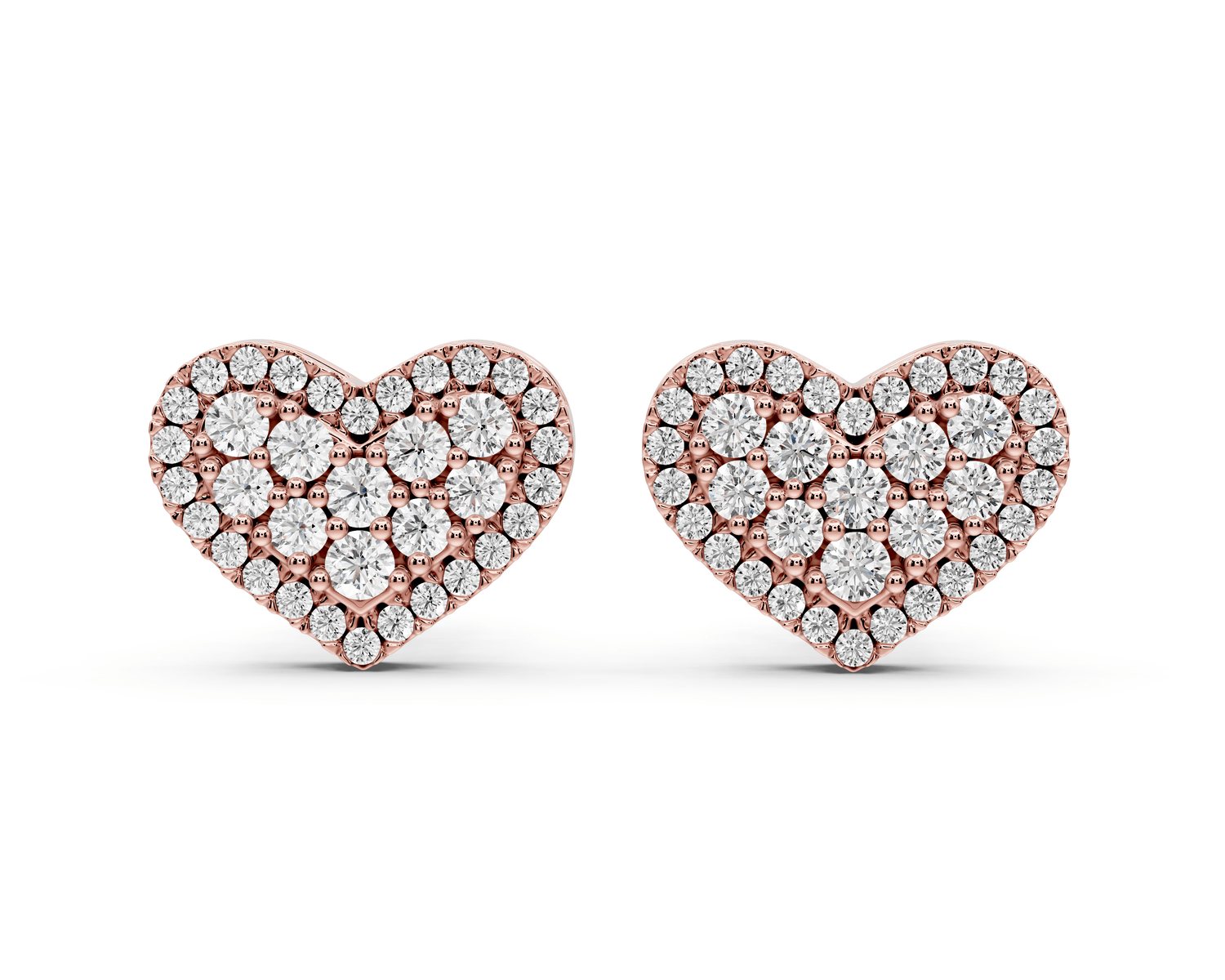 Ruby Earrings Rose Gold - Mr. Alex Jewelry