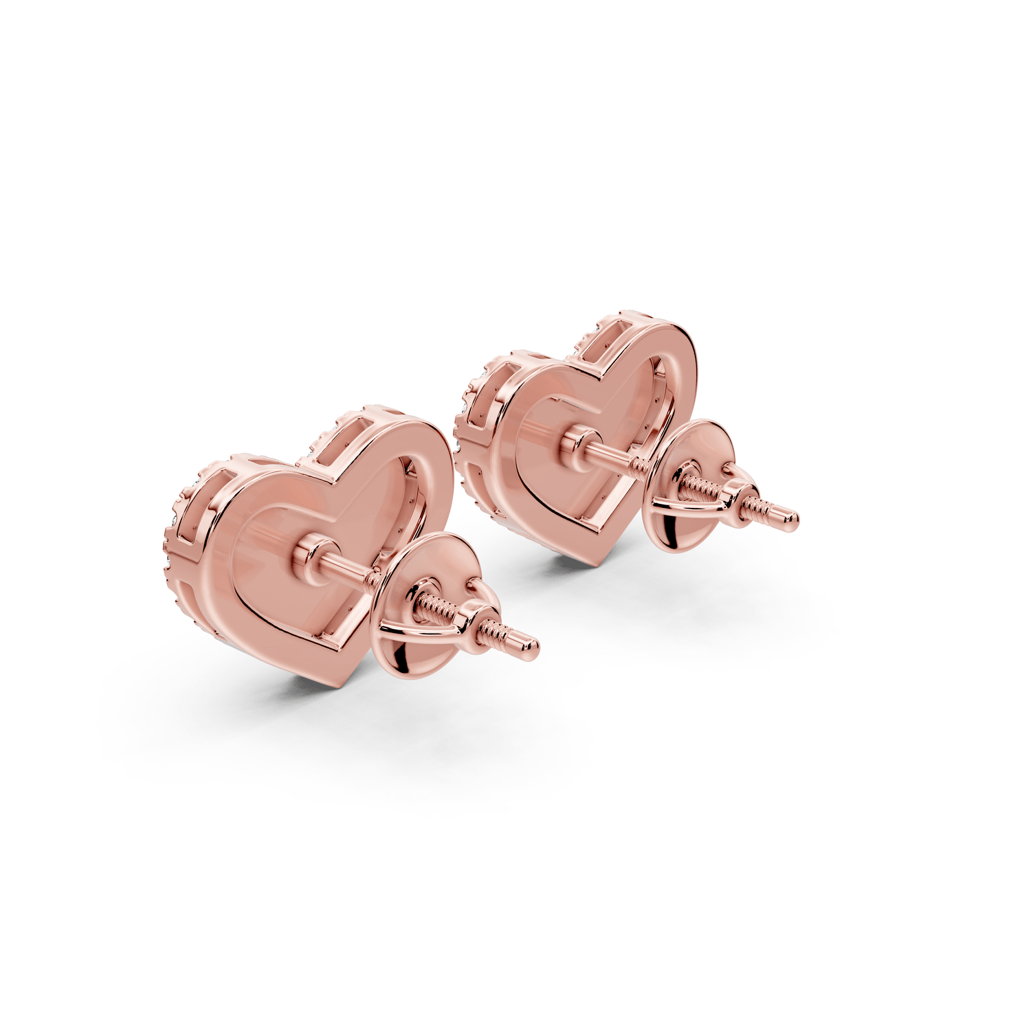 Ruby Earrings Rose Gold - Mr. Alex Jewelry