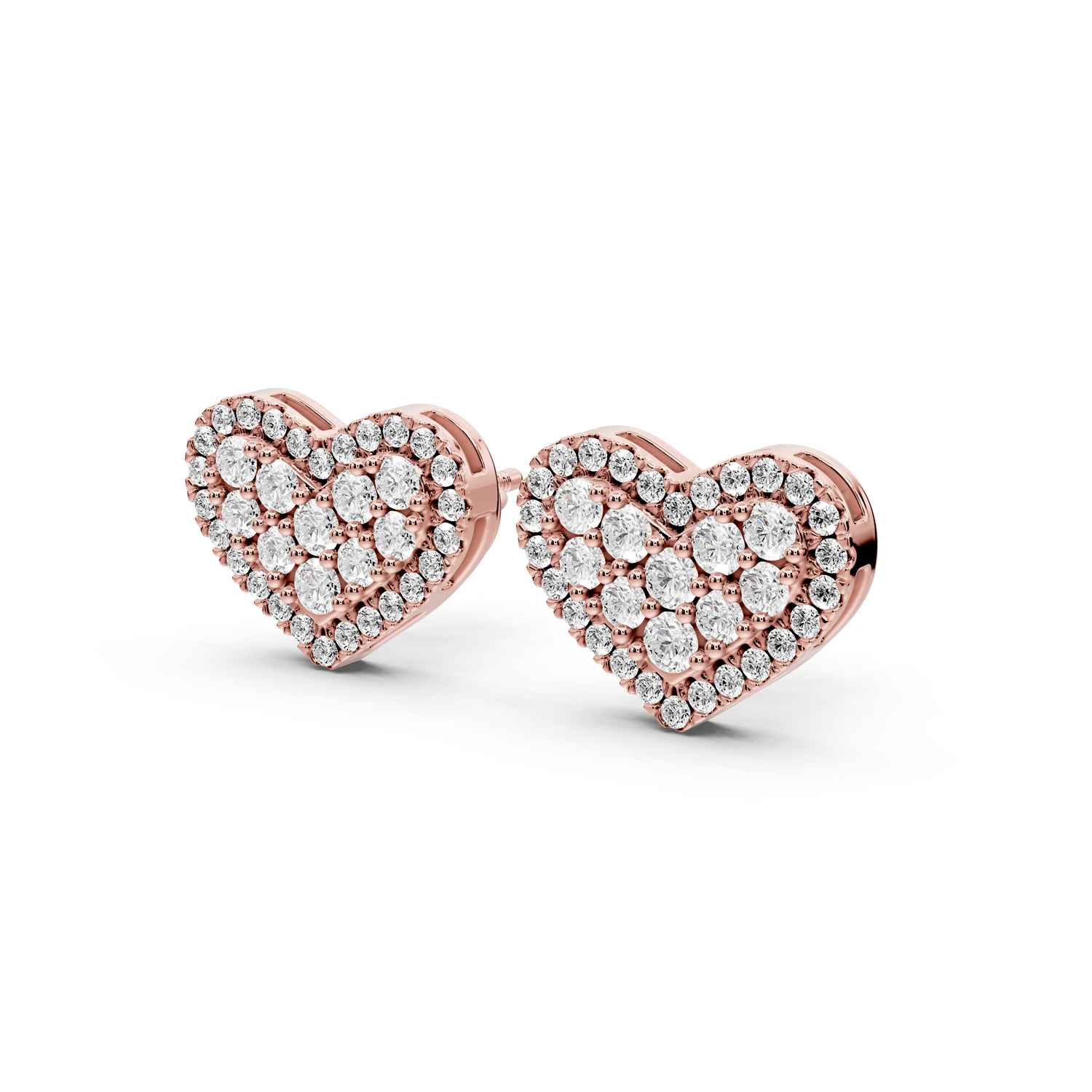 Ruby Earrings Rose Gold - Mr. Alex Jewelry
