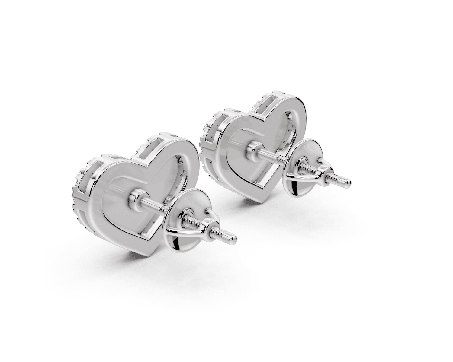 Ruby Earrings White Gold - Mr. Alex Jewelry