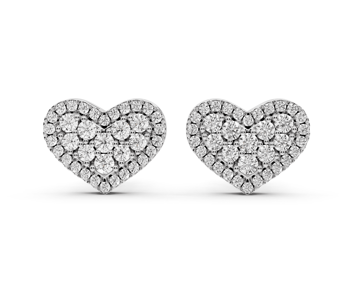 Ruby Earrings White Gold - Mr. Alex Jewelry