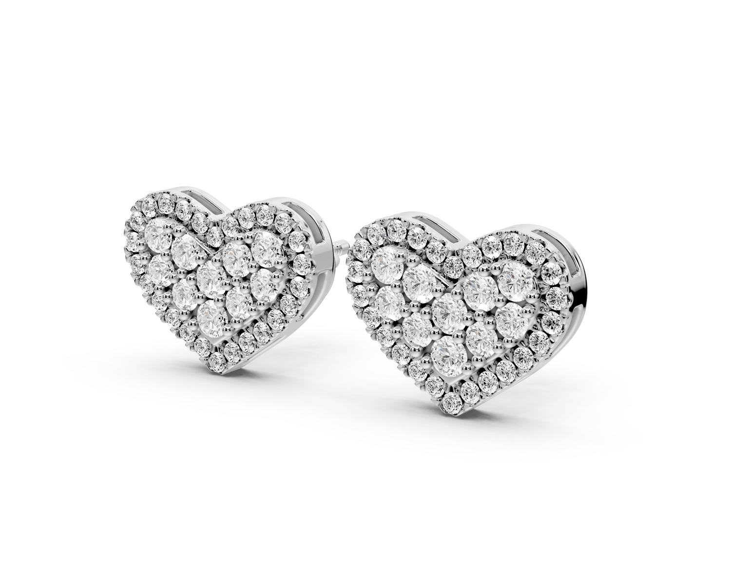 Ruby Earrings White Gold - Mr. Alex Jewelry
