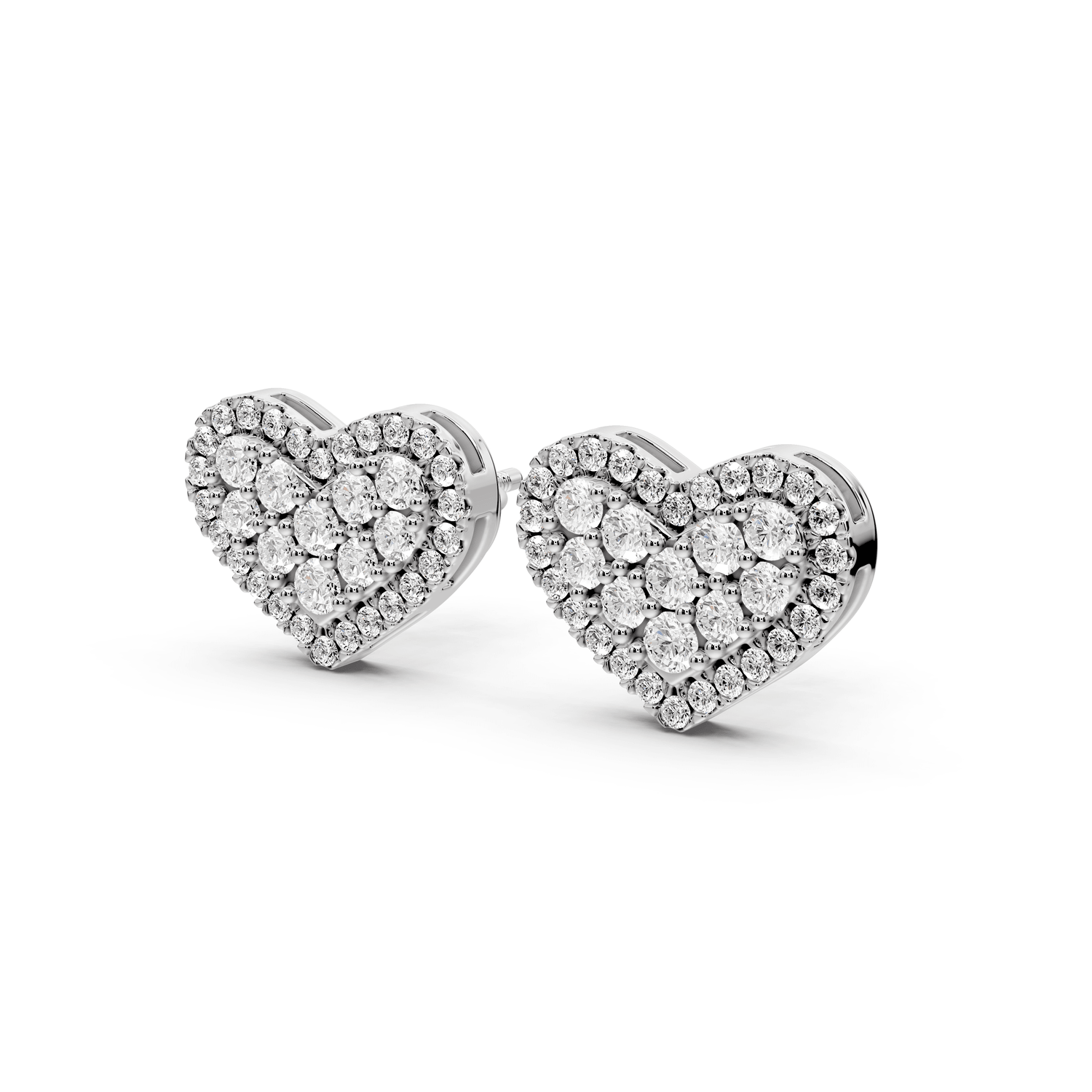 Ruby Earrings White Gold - Mr. Alex Jewelry