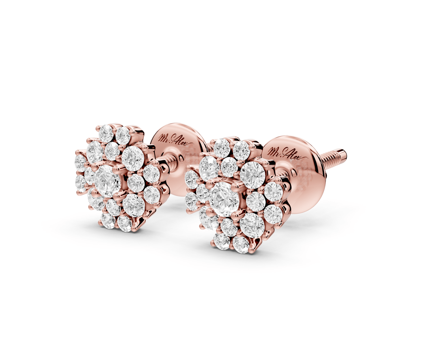 Skye Earrings Rose Gold - Mr. Alex Jewelry