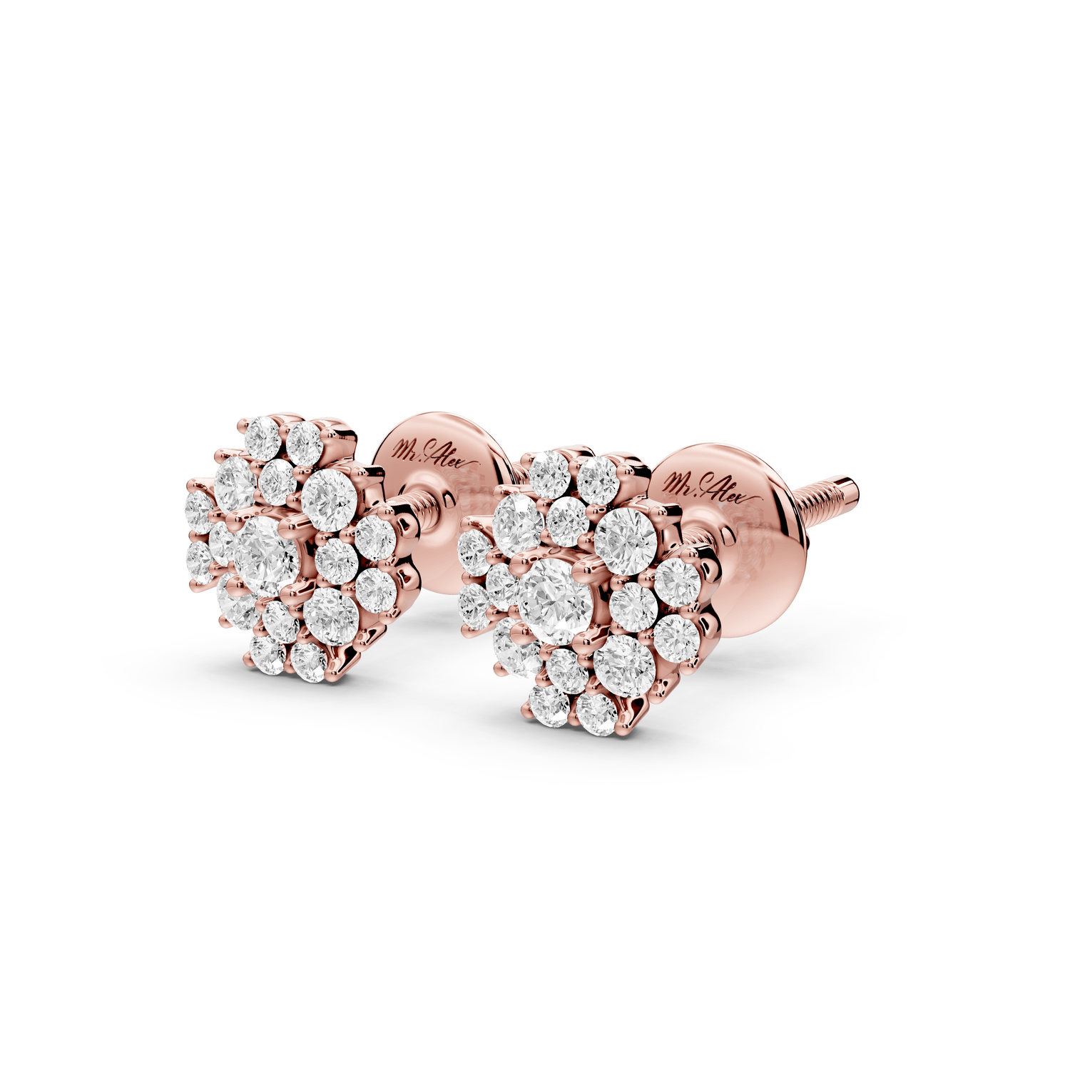 Skye Earrings Rose Gold - Mr. Alex Jewelry