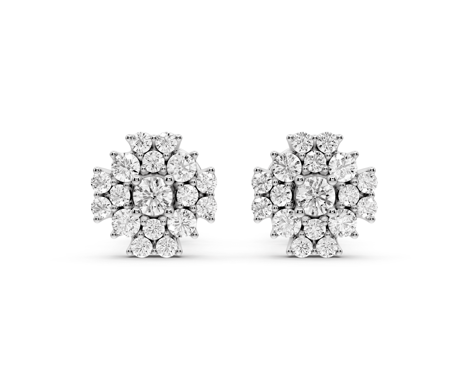 Skye Earrings White Gold - Mr. Alex Jewelry