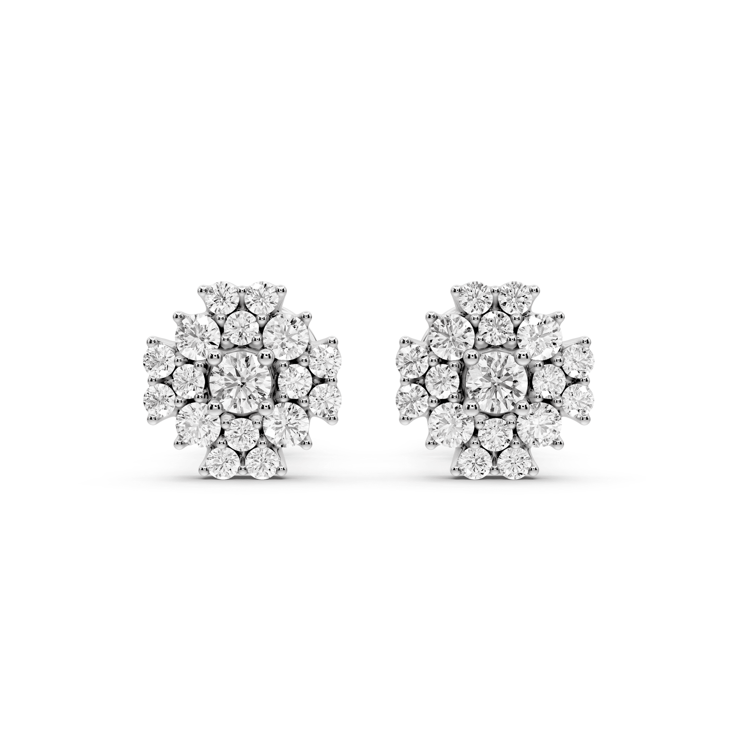 Skye Earrings White Gold - Mr. Alex Jewelry