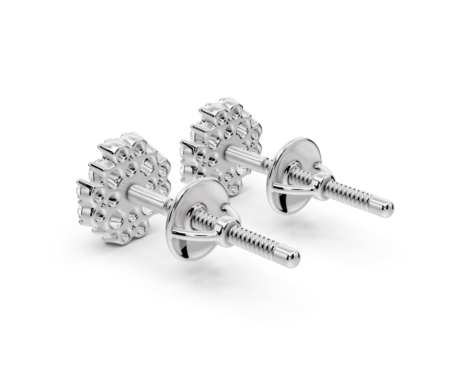 Skye Earrings White Gold - Mr. Alex Jewelry