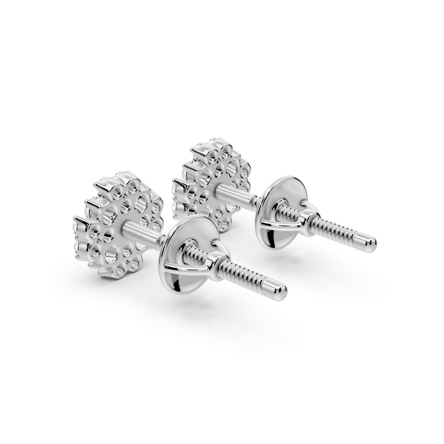 Skye Earrings White Gold - Mr. Alex Jewelry