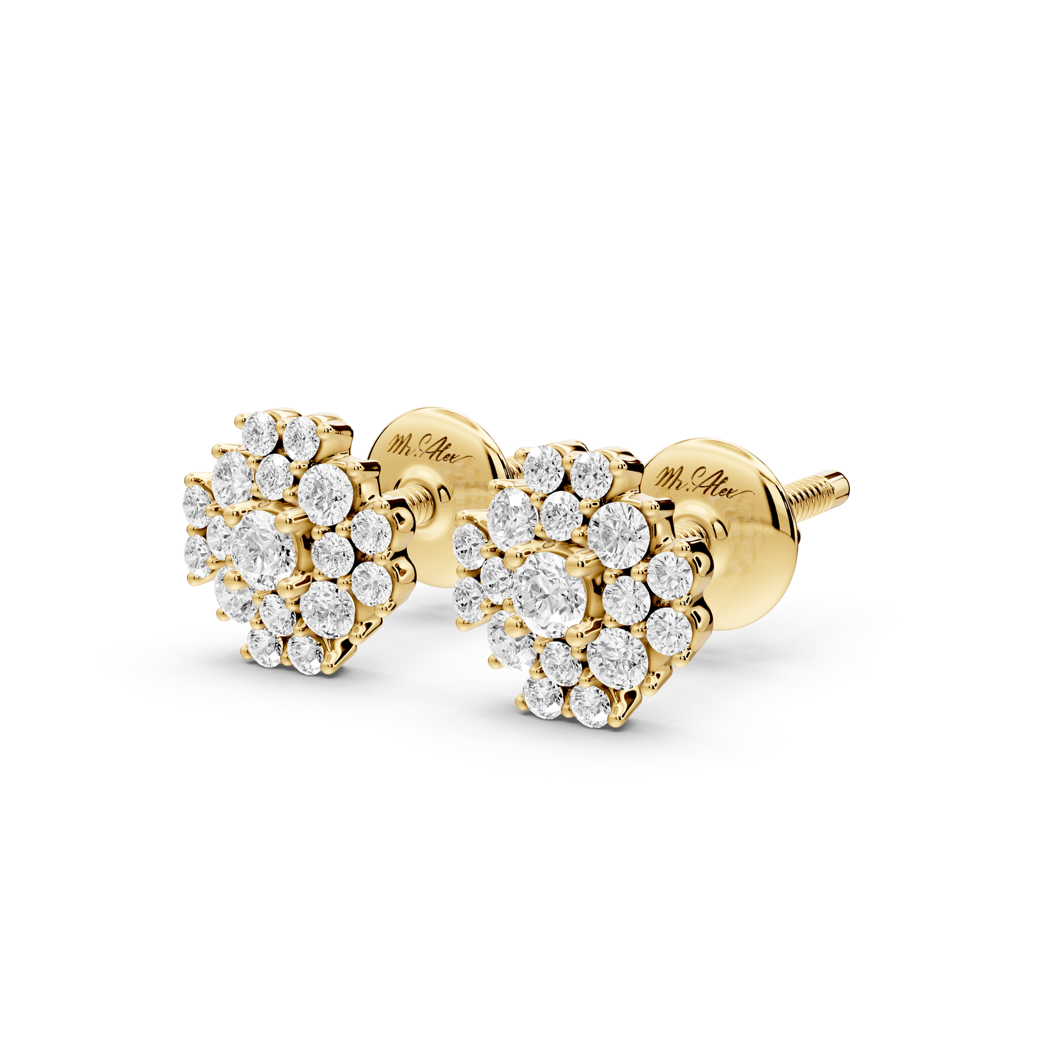 Skye Earrings Yellow Gold - Mr. Alex Jewelry