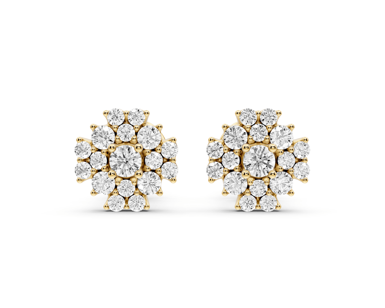 Skye Earrings Yellow Gold - Mr. Alex Jewelry