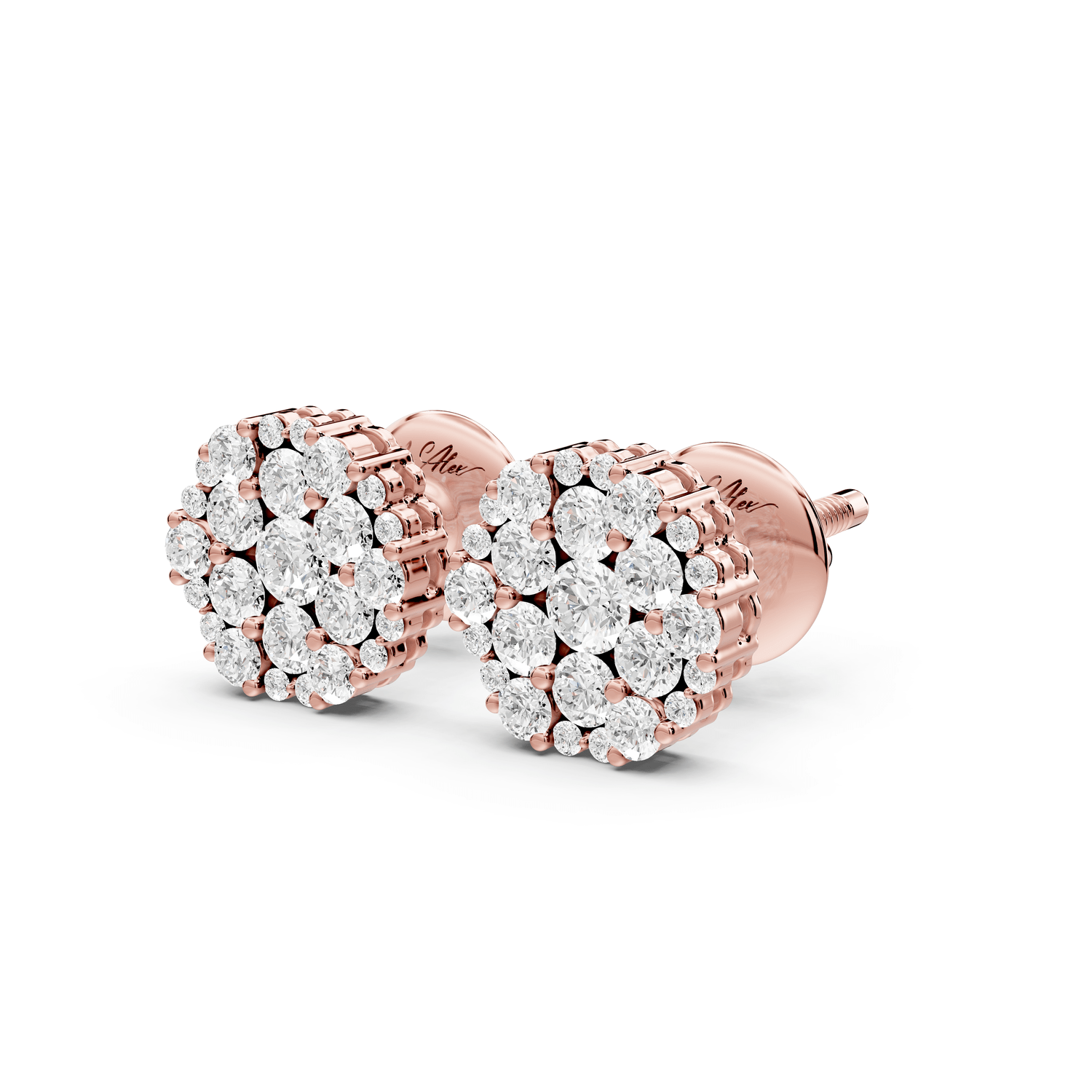 Stella Earrings Rose Gold - Mr. Alex Jewelry
