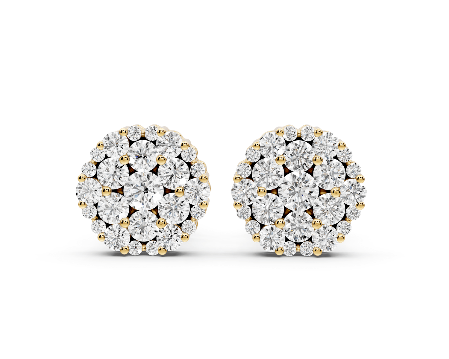 Stella Earrings Yellow Gold - Mr. Alex Jewelry