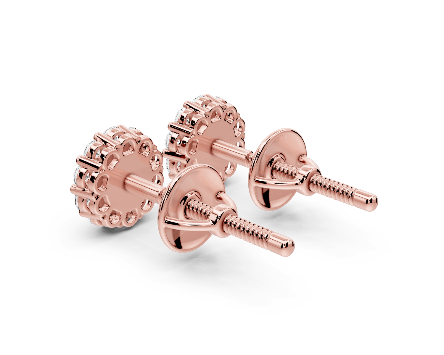 Tess Earrings Rose Gold - Mr. Alex Jewelry