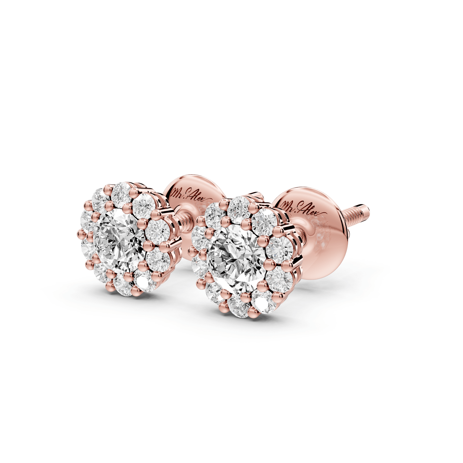Tess Earrings Rose Gold - Mr. Alex Jewelry