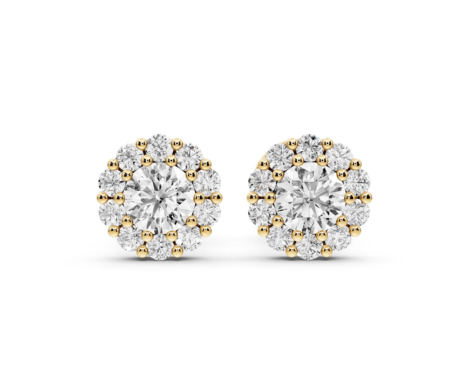 Tess Earrings Yellow Gold - Mr. Alex Jewelry