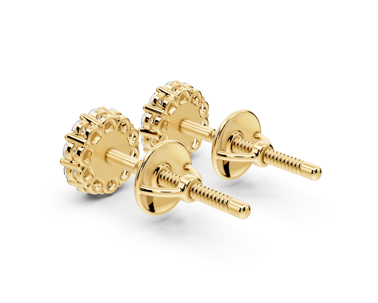 Tess Earrings Yellow Gold - Mr. Alex Jewelry