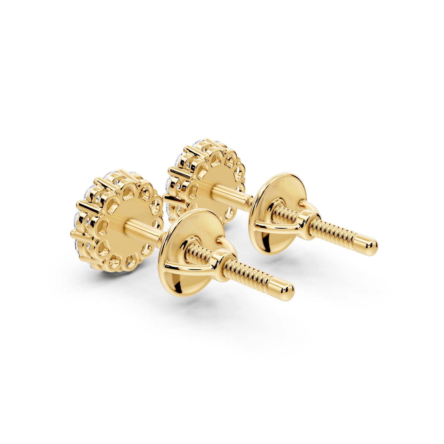 Tess Earrings Yellow Gold - Mr. Alex Jewelry