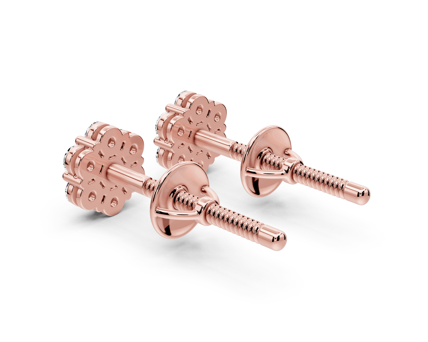 Violet Earrings Rose Gold - Mr. Alex Jewelry