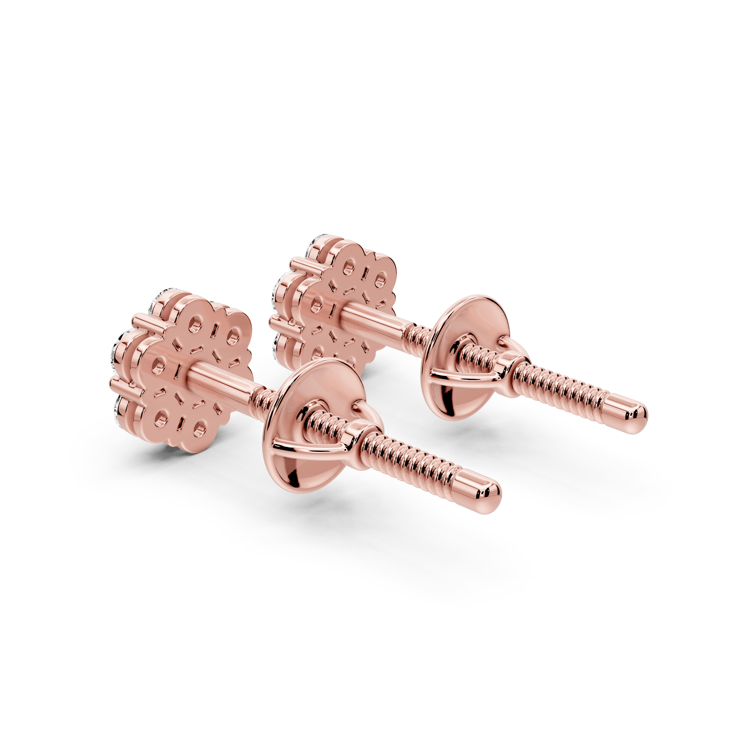 Violet Earrings Rose Gold - Mr. Alex Jewelry