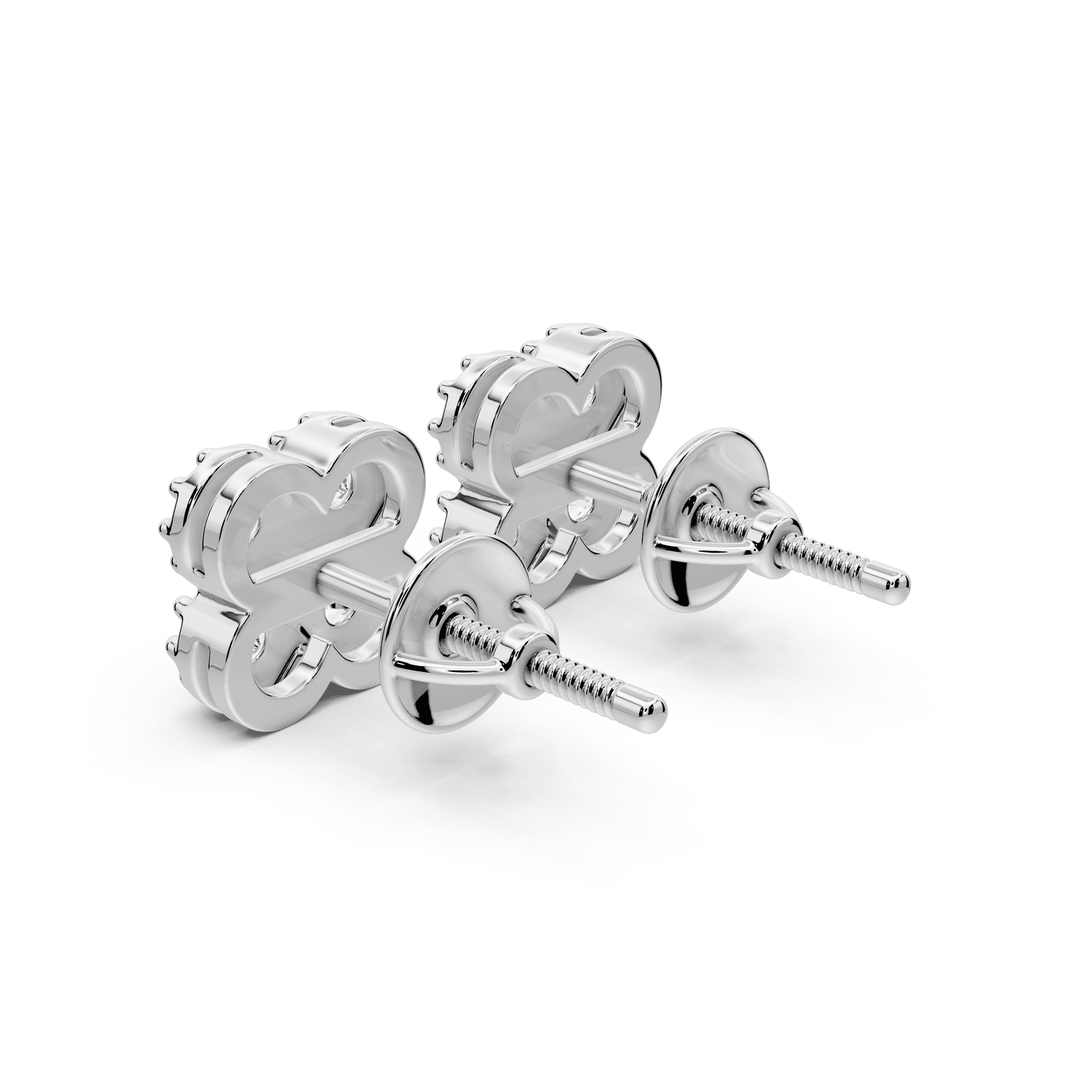 Zara Earrings White Gold - Mr. Alex Jewelry