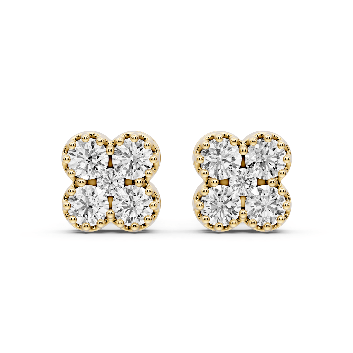 Zara Earrings Yellow Gold - Mr. Alex Jewelry