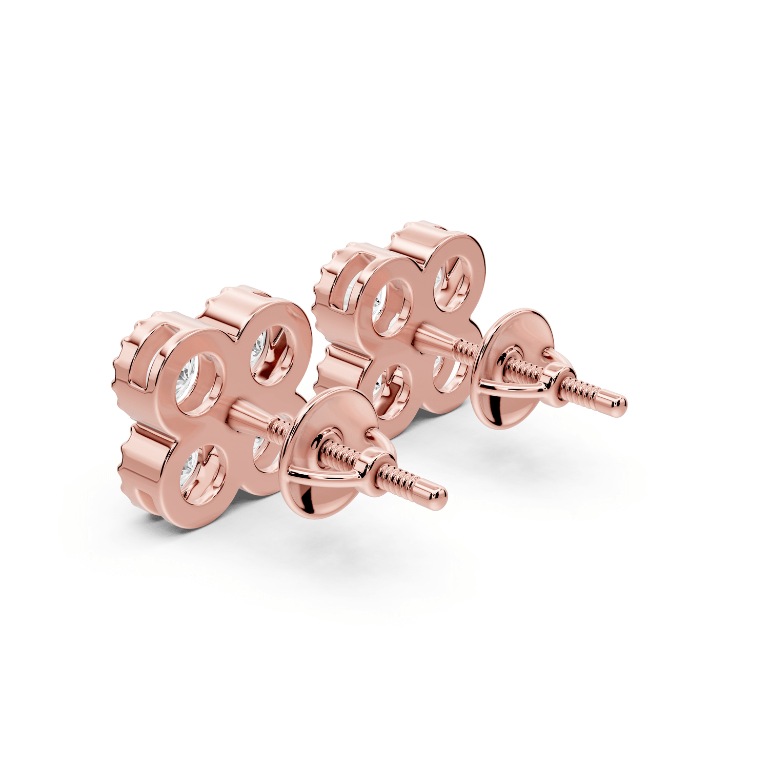 Zoe Earrings Rose Gold - Mr. Alex Jewelry