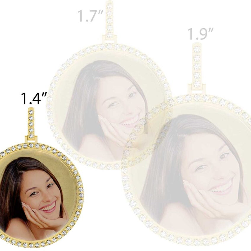 10K Diamond Round Memory Charm - Mr. Alex Jewelry