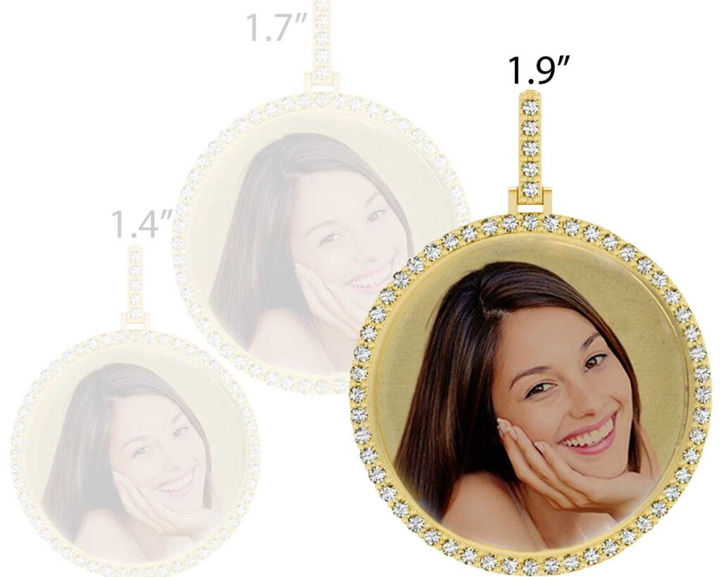 10K Diamond Round Memory Charm - Mr. Alex Jewelry