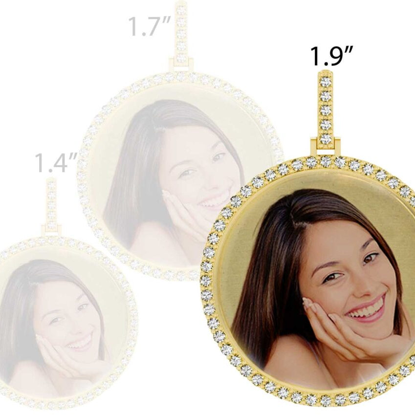10K Diamond Round Memory Charm - Mr. Alex Jewelry