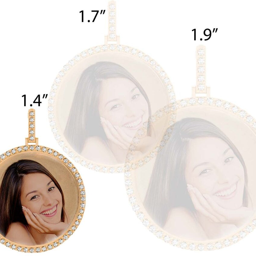 10K Diamond Round Memory Charm - Mr. Alex Jewelry