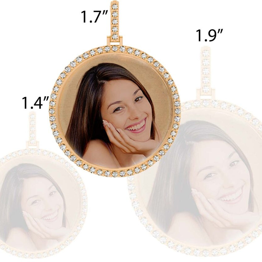 10K Diamond Round Memory Charm - Mr. Alex Jewelry