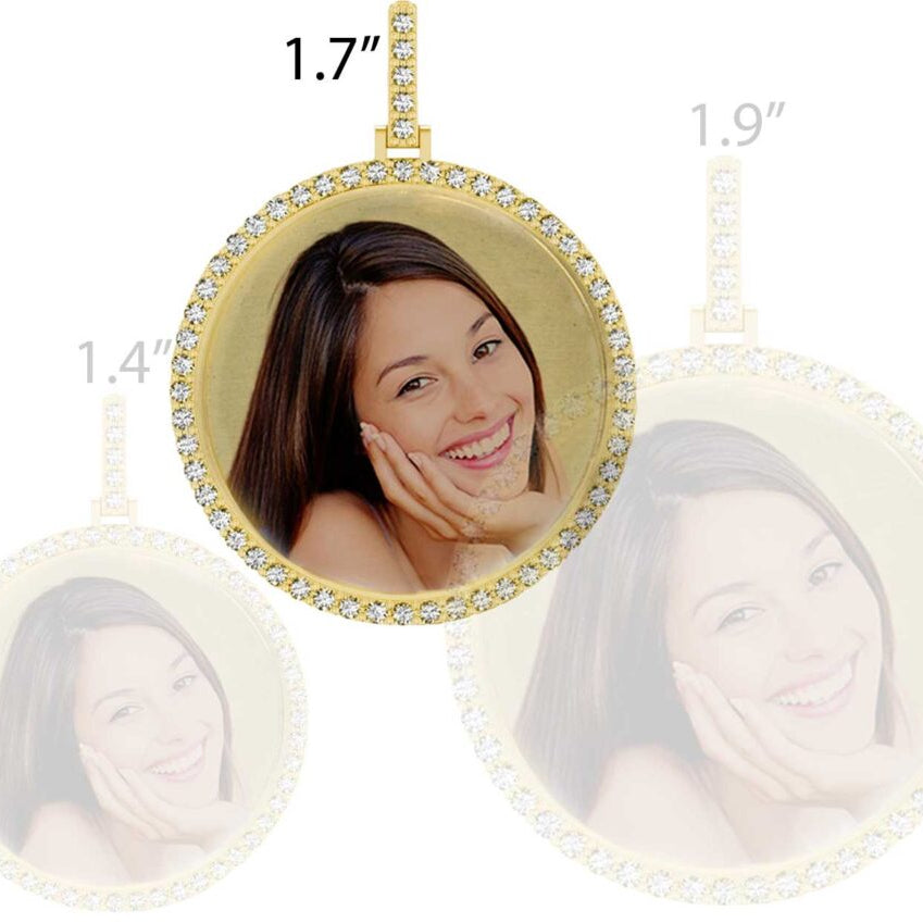 10K Diamond Round Memory Charm - Mr. Alex Jewelry