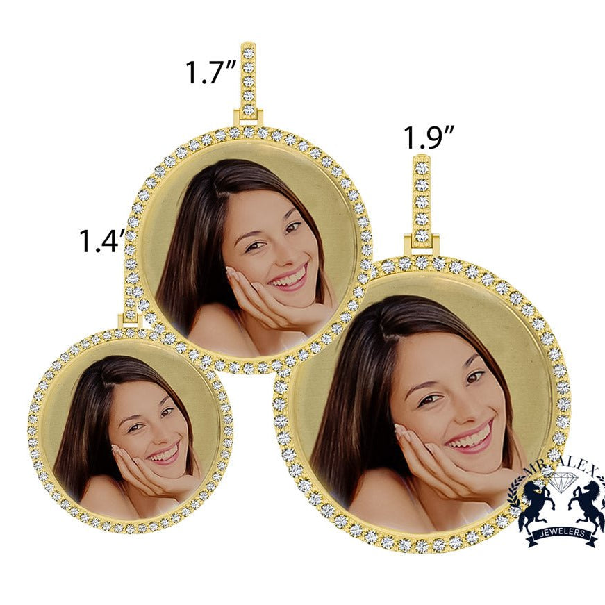 10K Diamond Round Memory Charm - Mr. Alex Jewelry