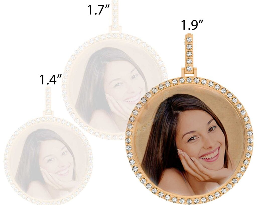 10K Diamond Round Memory Charm - Mr. Alex Jewelry