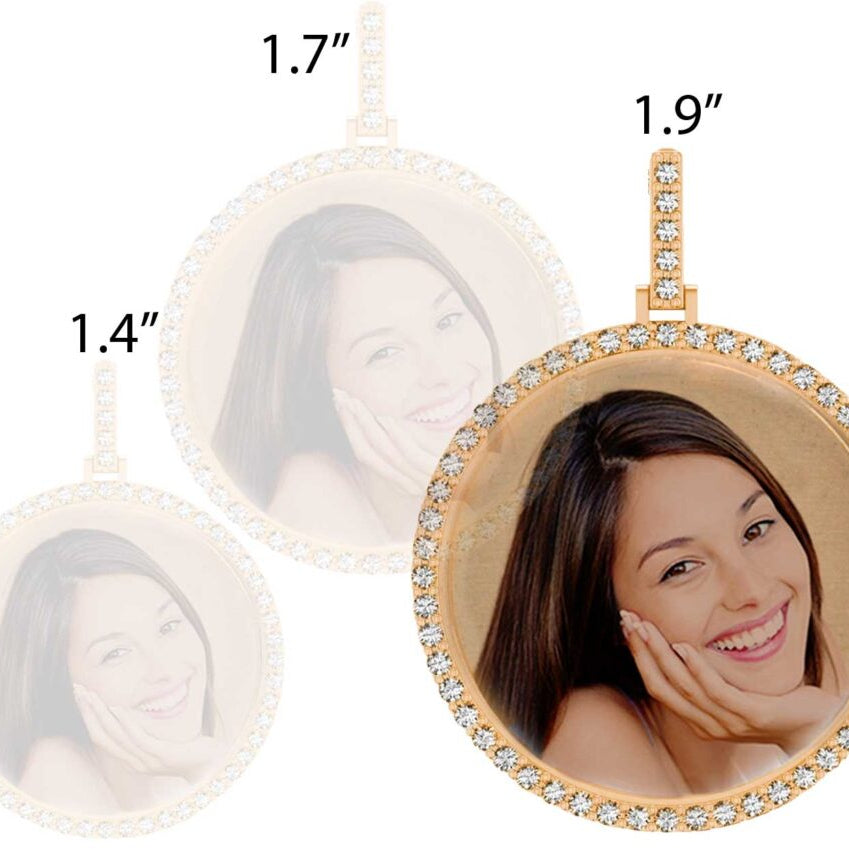 10K Diamond Round Memory Charm - Mr. Alex Jewelry