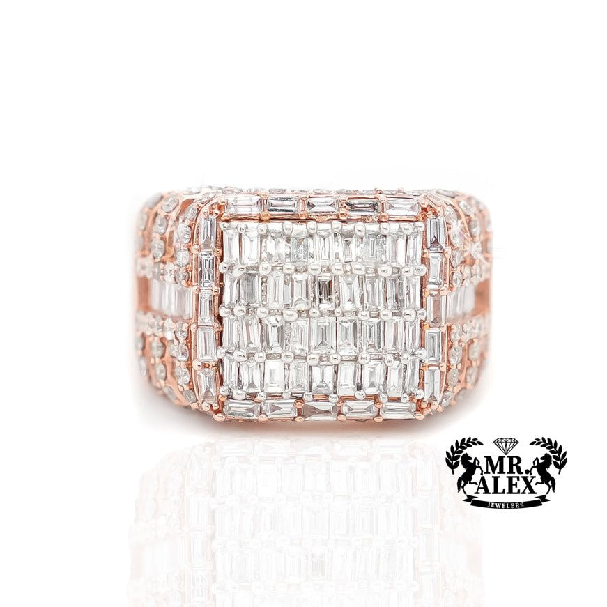 10k Grand Regent Band Diamond Ring 3.25ct - Mr. Alex Jewelry