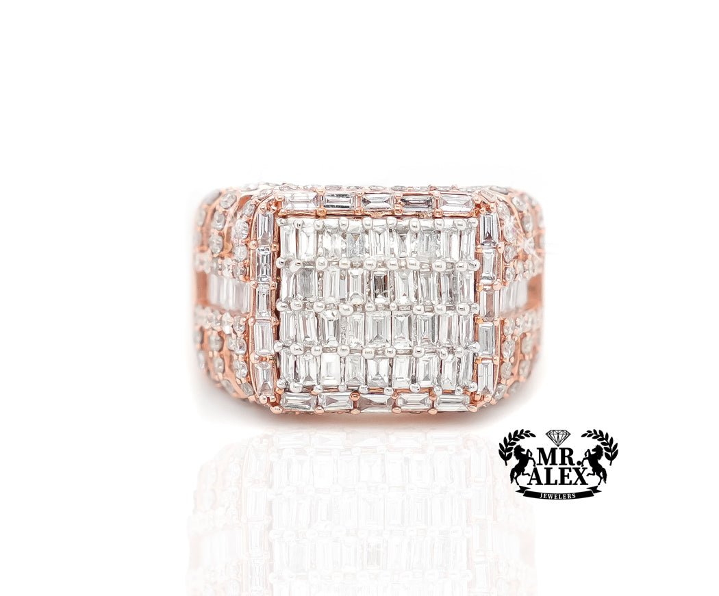 10k Grand Regent Band Diamond Ring 3.25ct - Mr. Alex Jewelry