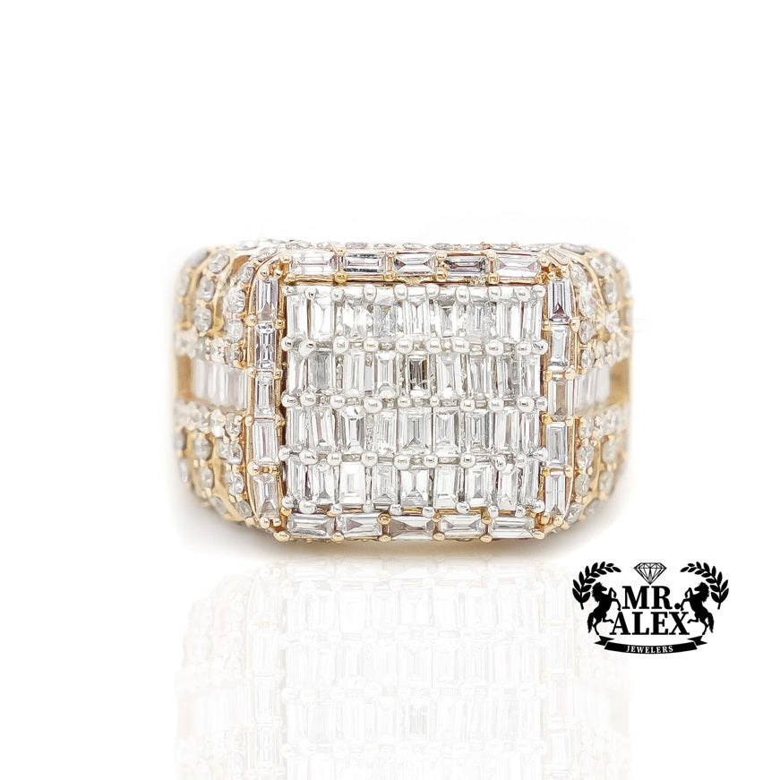 10k Grand Regent Band Diamond Ring 3.25ct - Mr. Alex Jewelry