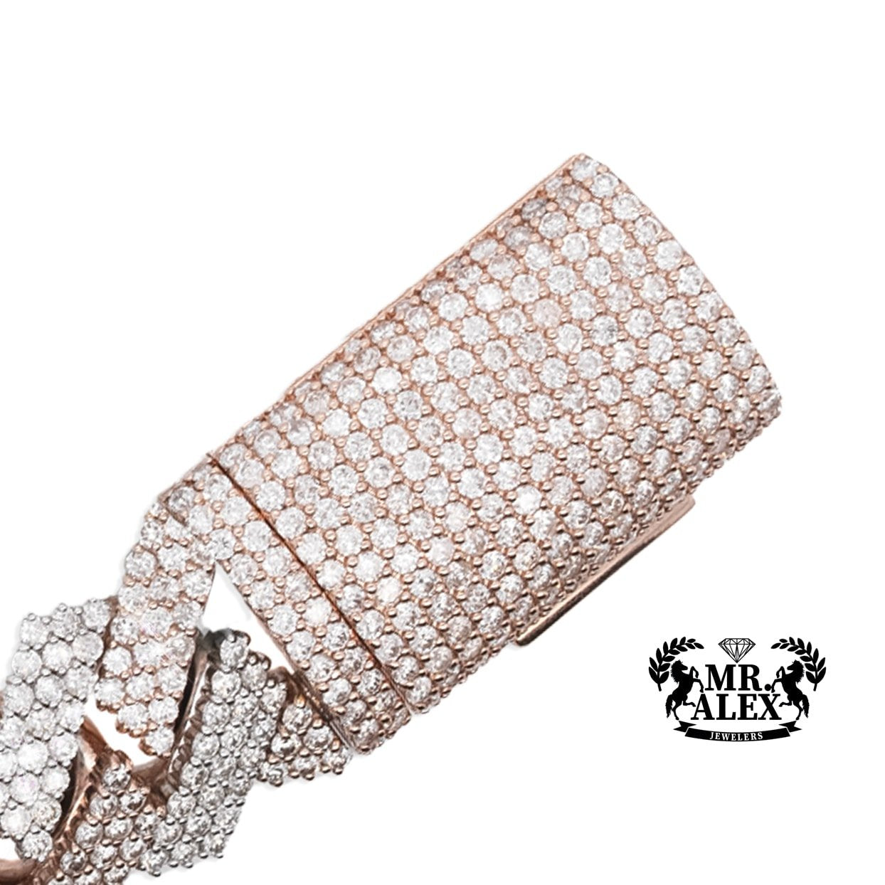 10K Luxury Miami Cuban Bracelet 22.95ct - Mr. Alex Jewelry
