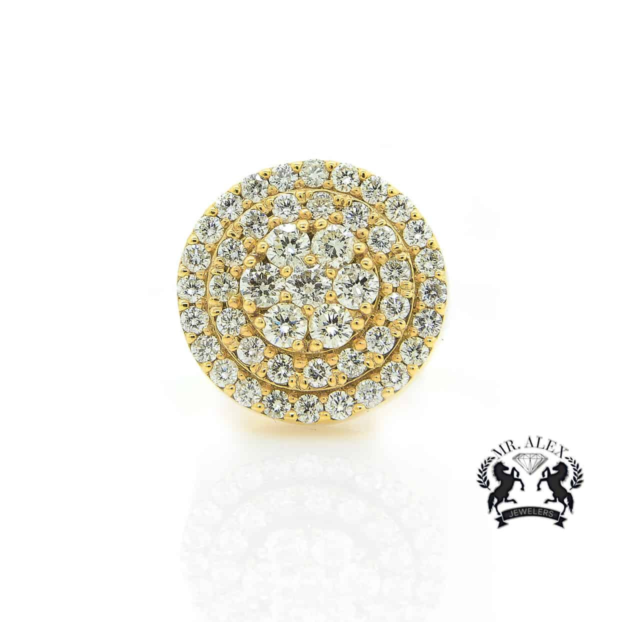 14K Big Diamond Ring 4.50ct - Mr. Alex Jewelry