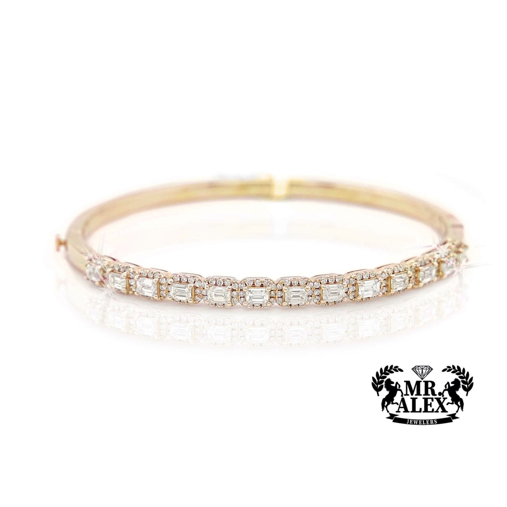 14K Classic Elegance Diamond Bracelet 2.15ct - Mr. Alex Jewelry