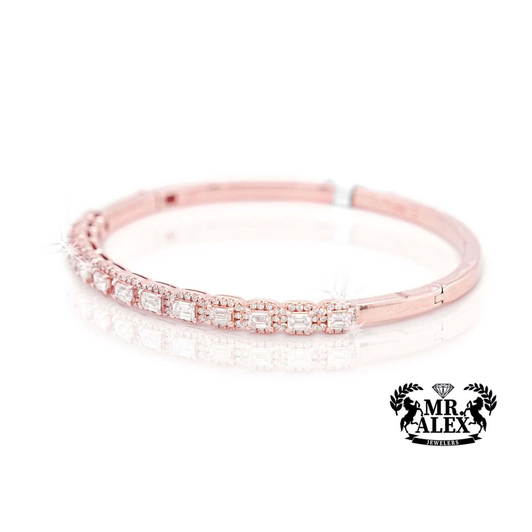 14K Classic Elegance Diamond Bracelet 2.15ct - Mr. Alex Jewelry