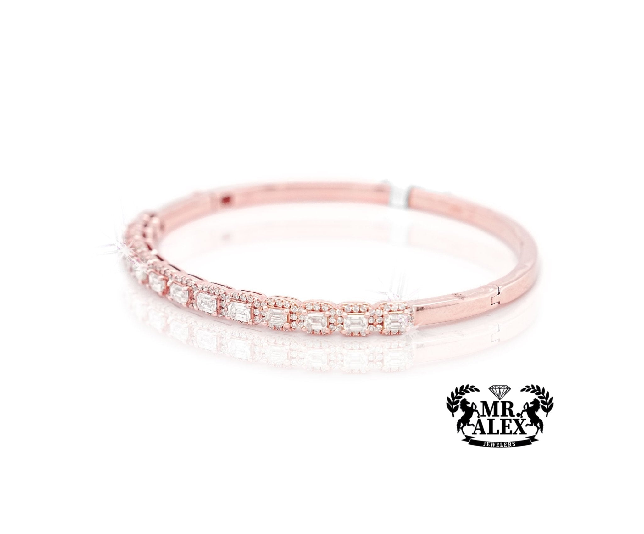 14K Classic Elegance Diamond Bracelet 2.15ct - Mr. Alex Jewelry