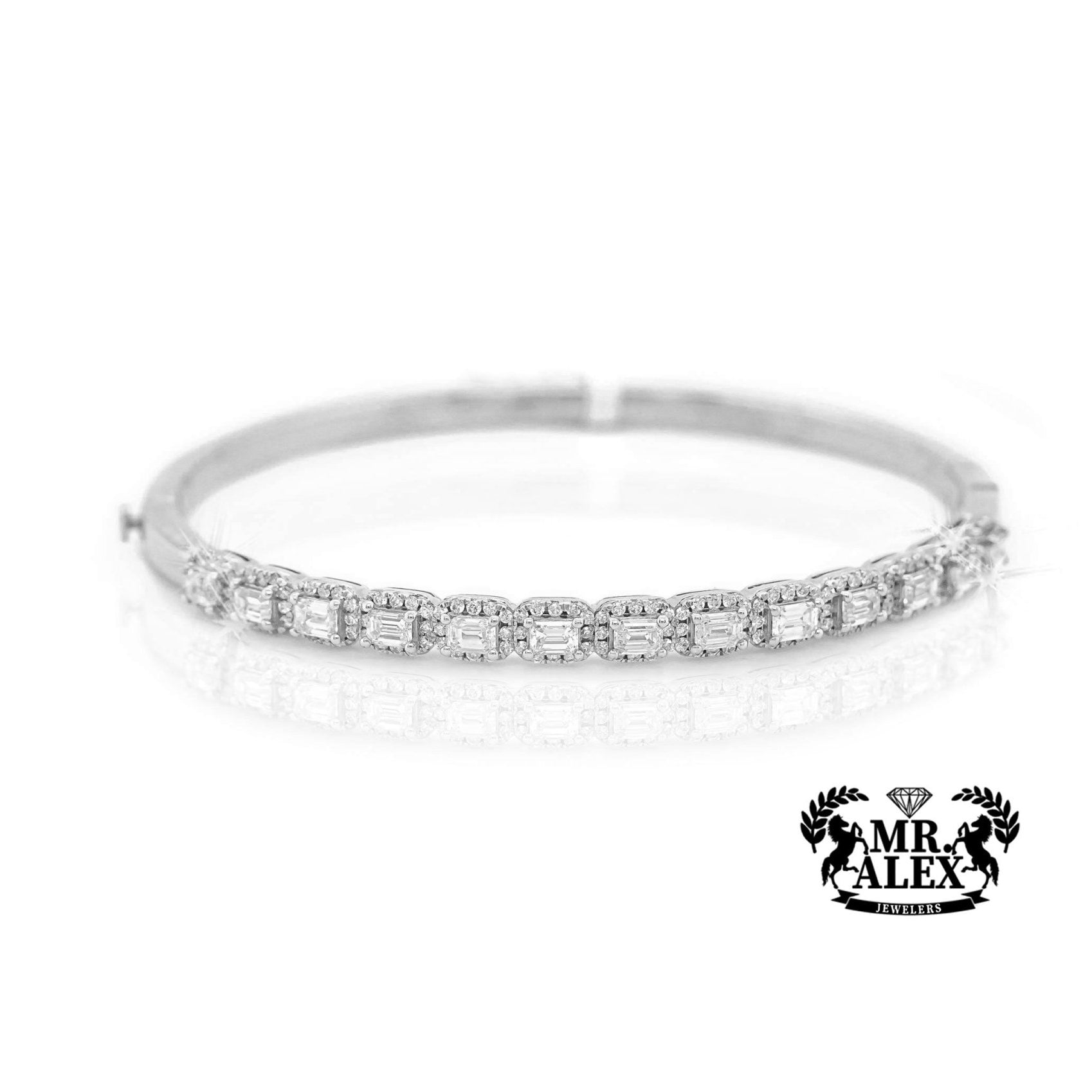 14K Classic Elegance Diamond Bracelet 2.15ct - Mr. Alex Jewelry