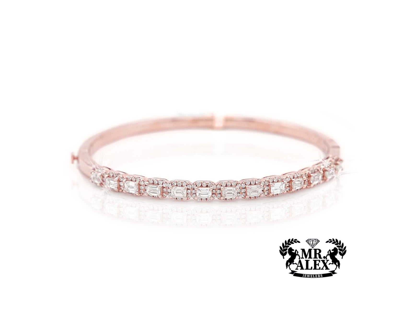 14K Classic Elegance Diamond Bracelet 2.15ct - Mr. Alex Jewelry