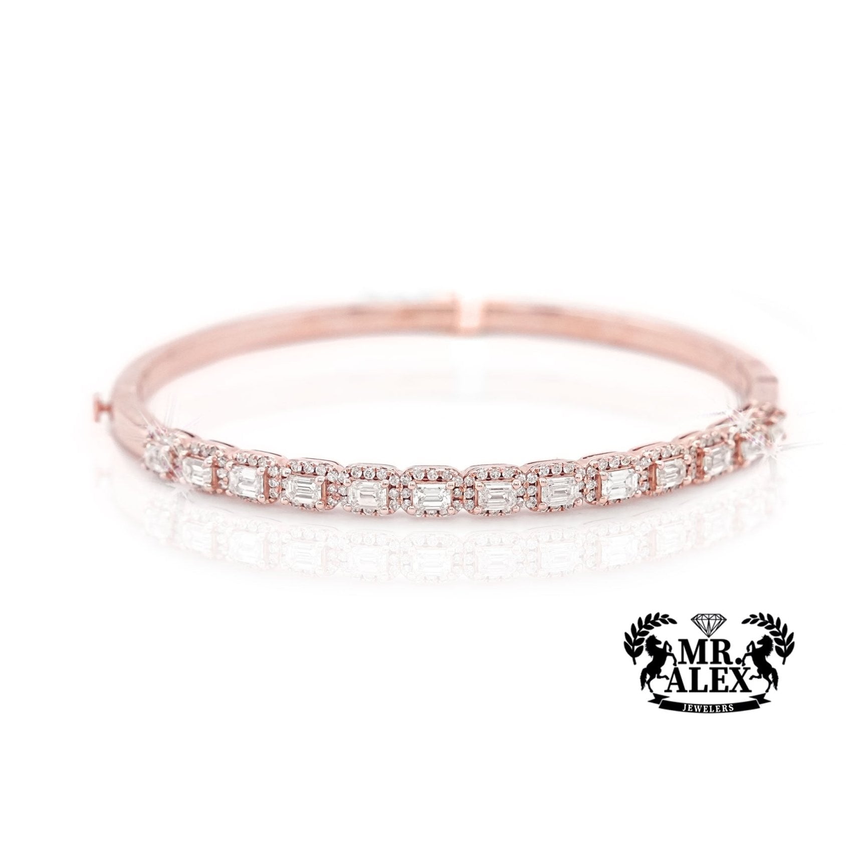 14K Classic Elegance Diamond Bracelet 2.15ct - Mr. Alex Jewelry