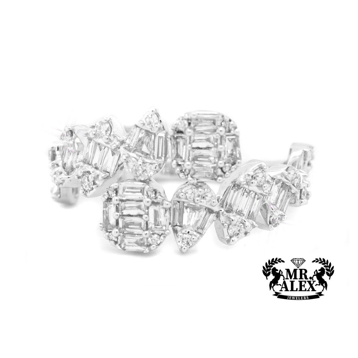 14K Cluster Diamond Ring 1.00ct - Mr. Alex Jewelry